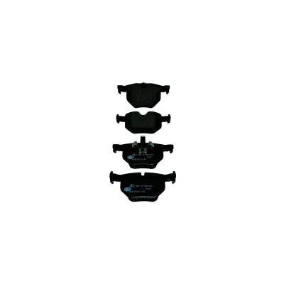Imagem de HELLA 8DB 355 011 801 Jogo de pastilhas para travão disco preparado indicador aviso desgaste BMW: 3 Touring, Sedan, Coupe