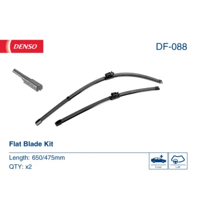 Imagem de Escova do limpa vidros Denso DF 088 plana MERCEDES BENZ: Classe B