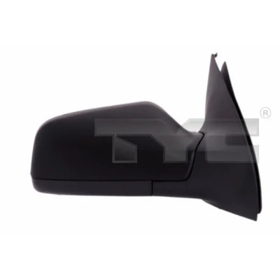 Imagem de Espelho retrovisor Tyc 325 0047 à direita preto ajuste: por cabo de aço, convexo OPEL: Astra G CC, Caravan, Sedan