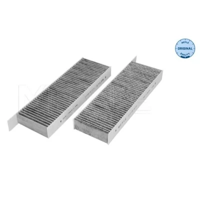 Imagem de MEYLE 11 12 320 0017/S Filtro, ar do habitáculo com efeito de absorção odor, Filtro carvão ativado, Cartucho filtrante 254 82 30