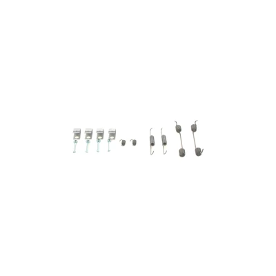 Imagem de BOSCH 1 987 475 314 Kit de acessórios, maxilas do travão com mola SUZUKI: Vitara I SUV, SUV Cabrio