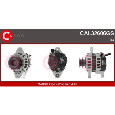 Imagem de CASCO CAL15232AS Alternador 12V 150A PEUGEOT: 206 Hatchback, Partner I Van, 307 CITROËN: Xsara Berlingo / First Van