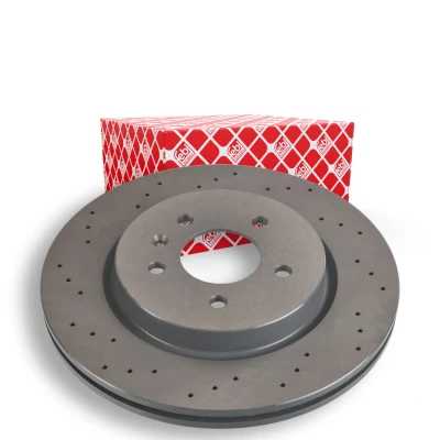 Imagem de FEBI BILSTEIN 108196 Disco de travão Eixo traseiro 315 23 5 115 perfurado/ventilado revestido OPEL: Astra J Sports Tourer, Hatchback