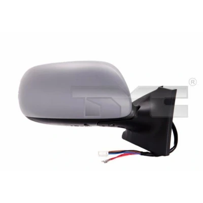 Imagem de Espelho retrovisor Tyc 336 0058 esquerda com subcapa convexo, aquecível, para regulação eléctrica dos espelhos TOYOTA: Yaris II Hatchback