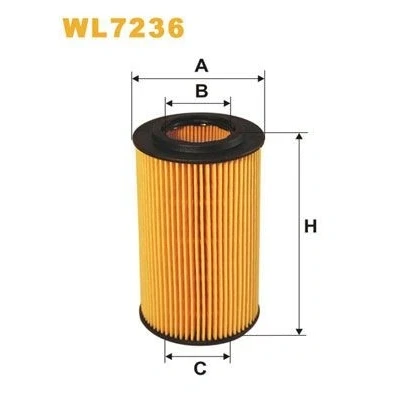 Imagem de Filtros de óleo wix filters wl7236