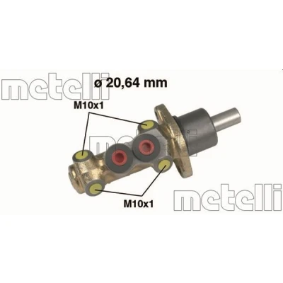 Imagem de METELLI 05 0142 Bomba Central Dos Travões 20,64 Ferro fundido VOLKSWAGEN: Passat B3/B4 Sedan, GOLF 2, Variant