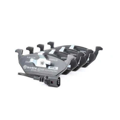 Imagem de BREMBO P 85 072X Jogo de pastilhas para travão disco incl. contacto aviso desgaste sem acessórios VOLKSWAGEN: Golf 4 Variant,