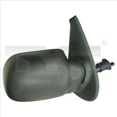 Imagem de Espelho retrovisor Tyc 328 0026 esquerda preto ajuste: por cabo de aço, plano RENAULT: Kangoo I Express,