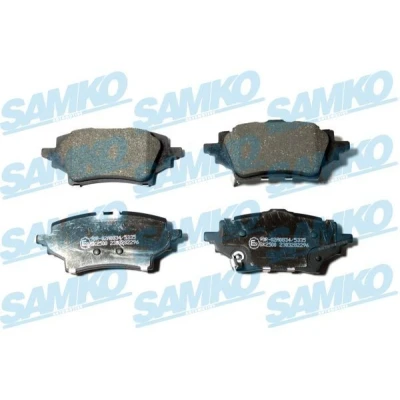 Imagem de SAMKO 5SP2296 Jogo de pastilhas para travão disco TOYOTA: Corolla XII Carrinha, C HR, Hatchback