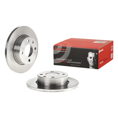 Imagem de BREMBO 08.7237.10 Disco de travão 236 12,7 4 cheio com parafusos