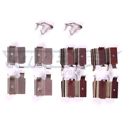Imagem de TOMEX brakes TX 43 24 Kit de acessórios, pastilhas travão Eixo dianteiro TOYOTA: RAV4 II SUV