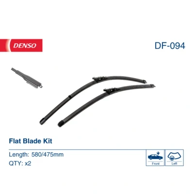 Imagem de Escova do limpa vidros Denso DF 094 plana JAGUAR: XF Sedan