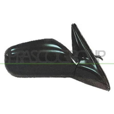 Imagem de Espelho retrovisor Prasco DS1747313 à direita preto com subcapa elétrico aquecível, ajustável pelo interior, convexo