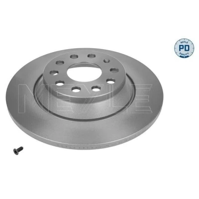 Imagem de MEYLE 115 523 0013/PD Disco de travão Eixo traseiro 300 12 5 112 cheio Revestido a discos zinco com parafusos PD Quality VOLKSWAGEN: Golf 7