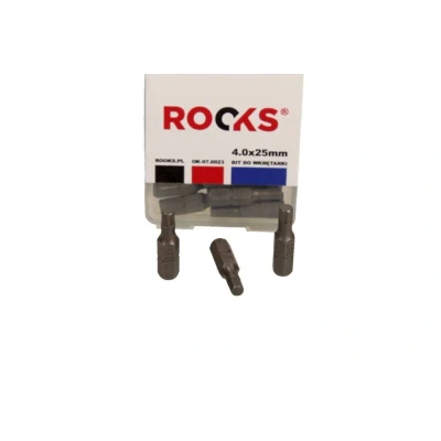 Imagem de ROOKS OK 07.0023 Kit de bits aparafusamento Estojo plástico 10