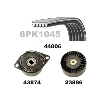 Imagem de MAPCO 73806 Jogo de correias trapezoidais estriadas SEAT: Ibiza 2, Alhambra I, VOLKSWAGEN: Sharan Passat B3/B4 Variant, GOLF 3