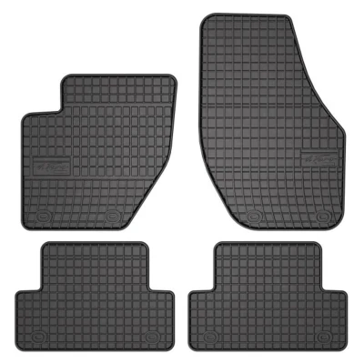 Imagem de FROGUM 547044 Conjunto de tapete chão Borracha à frente e atrás 4 preto medida VOLVO: V40 Hatchback