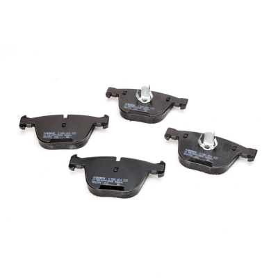 Imagem de BOSCH 0 986 494 325 Jogo de pastilhas para travão disco Baixo teor metálico com chapa anti ruído, instruções montagem BMW: X5, X6