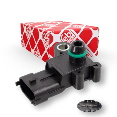Imagem de FEBI BILSTEIN 174424 Sensor, pressão de sobrealimentação VOLVO: V60 I, XC60 CITROËN: Jumper II Van
