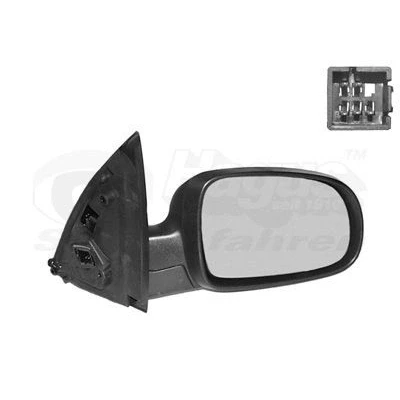 Imagem de Espelho retrovisor Van Wezel 3777808 à direita com subcapa completo, convexo, para regulação eléctrica dos espelhos, aquecível veículo co
