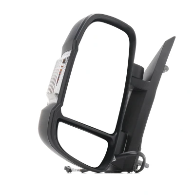 Imagem de espelho retrovisor Magneti Marelli 350315027730 esquerda preto rugoso elétrico Braço do curto, aquecível, convexo para veículo com volante à e