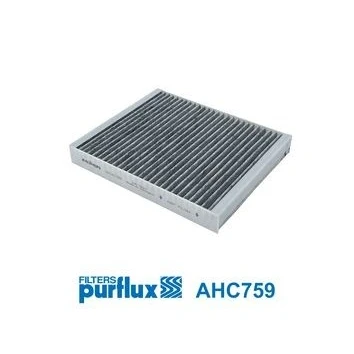Imagem de PURFLUX AHC759 Filtro, ar do habitáculo Filtro de carvão ativado 195 163 24