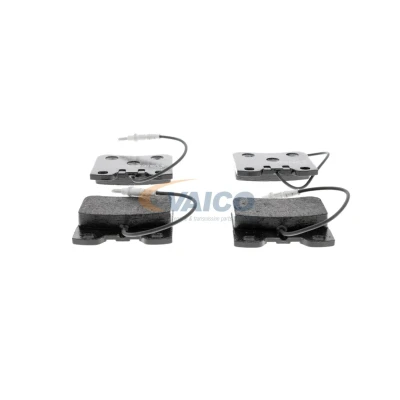 Imagem de VAICO V22 0069 Jogo de pastilhas para travão disco Q+, original equipment manufacturer quality Eixo dianteiro incl. contacto aviso desgaste