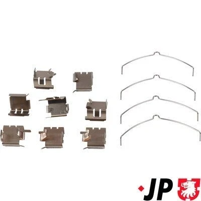 Imagem de JP GROUP 4864003610 Kit de acessórios, pastilhas travão TOYOTA: Corolla VIII Liftback, VII Compact, Sedan