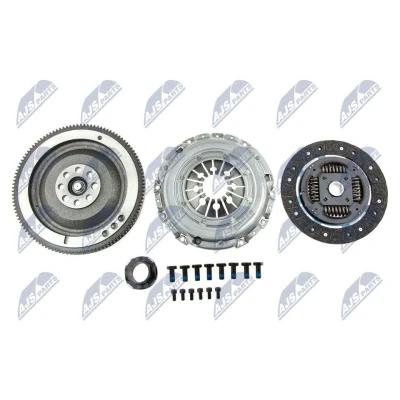 Imagem de NTY NZS BM 004 Kit de embraiagem com prato da volante do motor, disco embraiagem, rolamento desembraiagem 239