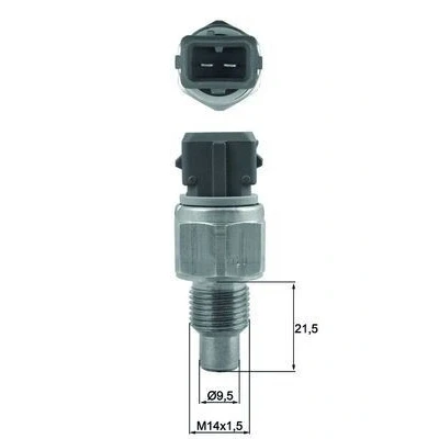 Imagem de MAHLE ORIGINAL TSE 32 Sensor da Temperatura do Líquido de Refrigeração CITROËN: Saxo Hatchback, Xsara Carrinha, Hatchback