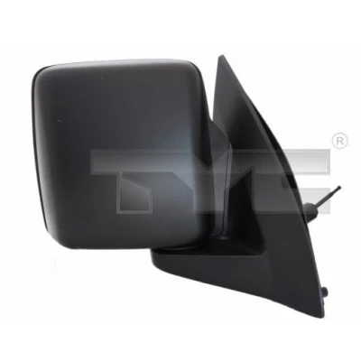 Imagem de Espelho retrovisor Tyc 325 0058 esquerda preto ajuste: por cabo de aço, convexo OPEL: Combo C Van / Carrinha