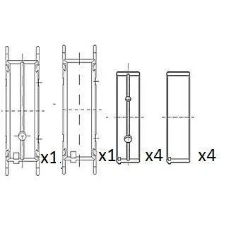 Imagem de FAI AutoParts BM1068 025 Chumaceira da cambota HYUNDAI: SANTA FE 2, Elantra III Sedan, ACCENT 2