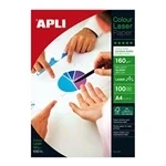 Imagem de Papel Fotográfico Apli Colour Laser 11817 A4 160g Brillante 100 Hojas