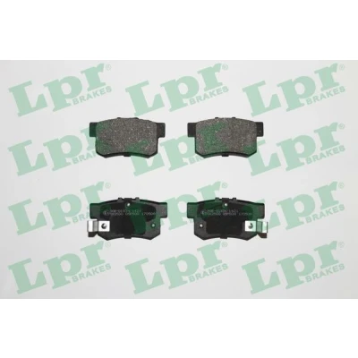 Imagem de LPR 05P508 Jogo de pastilhas para travão disco HONDA: CIVIC 8 Hatchback, 7 6 Fastback, SUZUKI: SWIFT 3, SX4 I Hatchback