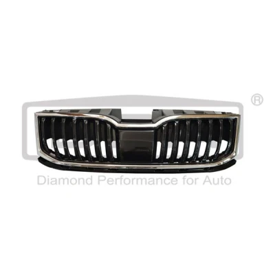 Imagem de DPA 88531824002 Grelha de Pára Choques centro cromado brilhante SKODA: Octavia 3 Combi