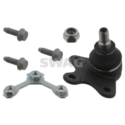 Imagem de SWAG 30 91 9412 Rótula de suspensão com material montagem para braço transversal SEAT: Ibiza 3, SKODA: Fabia 2, I Sedan, 1 Combi