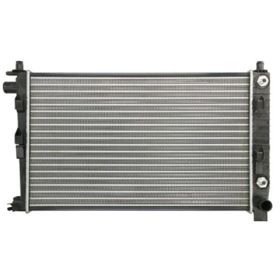 Imagem de THERMOTEC Radiador, arrefecimento do motor Alumínio 600mm 378mm 23mm Caixa de velocidades automática Aletas refrigeração unidas mecanicamente