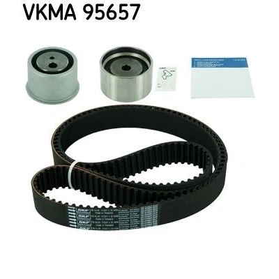 Imagem de SKF VKMA 95657 Jogo de correias dentadas 207 com perfil dentado arredondado HYUNDAI: Tucson, Coupe II, SONATA 4