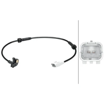 Imagem de HELLA 6PU 012 679 181 Sensor de ABS activo 2 CITROËN: Berlingo II Van, II, C4 I Grand Picasso, PEUGEOT: Partner Van