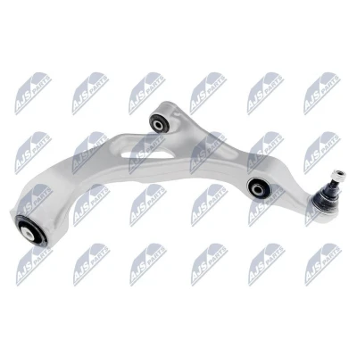 Imagem de NTY ZWD VW 014 Braço de suspensão Eixo dianteiro, lado esquerdo, em baixo transversal Alumínio PORSCHE: Cayenne, AUDI: Q7