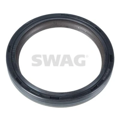 Imagem de SWAG 20 10 9474 Retentor de Cambota com casquilho montagem do lado frontal PTFE (politetrafluoretileno), AEM (borracha etileno acrilato)