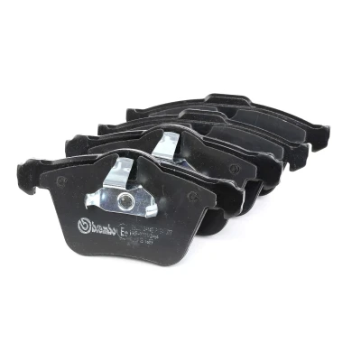 Imagem de BREMBO P 24 077 Jogo de pastilhas para travão disco excl. contacto aviso desgaste com grampo do êmbolo sem acessórios VOLVO: XC70 II Carrinha