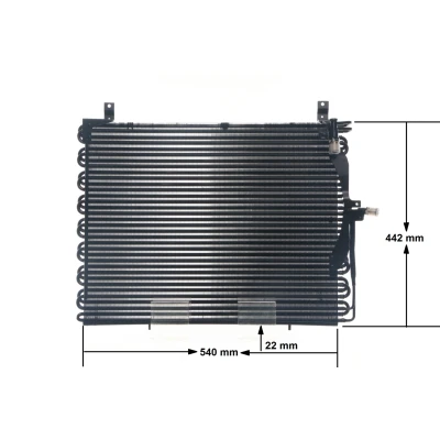 Imagem de MAHLE ORIGINAL AC 357 000S Condensador sem secador 540 MERCEDES BENZ: W124 Sedan