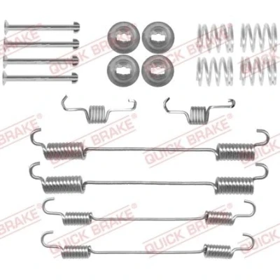 Imagem de QUICK BRAKE 105 0057 Kit de acessórios, maxilas do travão