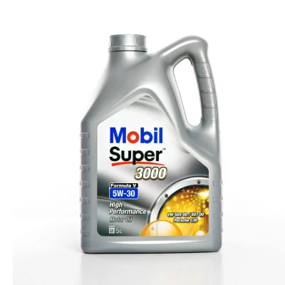 Imagem de Mobil Super 3000 Formula V 5W 30 5l Óleo do motor 154447 VOLKSWAGEN: New Beetle Hatchback, Cabrio, Passat B6 Variant, AUDI: A3 Sedan