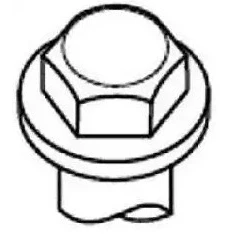 Imagem de REINZ 14 32355 02 Jogo de Parafusos da Cabeçote sextavado exterior CHEVROLET: Matiz, Aveo / Kalos Sedan, Hatchback