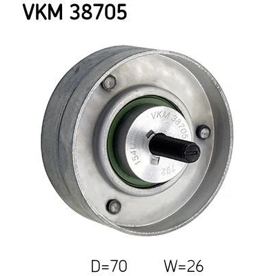 Imagem de SKF VKM 38705 Polia de Desvio com material fixação