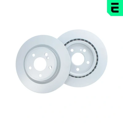 Imagem de OPTIMAL BS 9754HC Disco de travão Eixo traseiro 295 22 5/6 ventilado revestido alto carbono