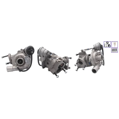 Imagem de ELSTOCK 91 1418 Turbocompressor accionado pelos gases de escape, atuador controlo pneumático com juntas