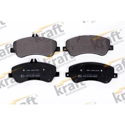 Imagem de KRAFT 6001294 Jogo de pastilhas para travão disco preparado indicador aviso desgaste, excl. contacto desgaste